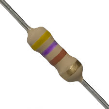 Resistors 470 Ohm 1/4 watt 5% 271-1317 - 5 Pack TekShack