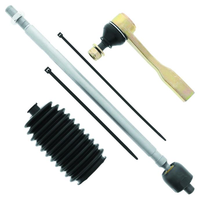 QuadBoss 16-21 Polaris General 1000 EPS Steering Rack Tie Rod Assembly Kit - Left Inner and Outer