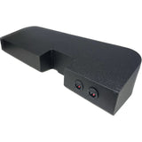 Dual 8" Chevy/GMC 19-26 Crew Cab Subwoofer Box (Fits Sundown X8 v4) With Rounded Corner Moon Car Stereo