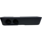 Dual 8" Chevy/GMC 19-26 Crew Cab Subwoofer Box (Fits Sundown X8 v4) With Rounded Corner Moon Car Stereo