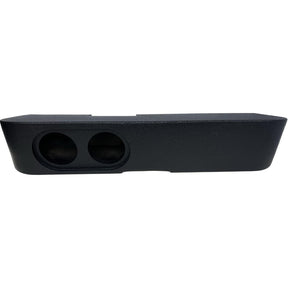 Dual 8" Chevy/GMC 19-26 Crew Cab Subwoofer Box (Fits Sundown X8 v4) With Rounded Corner Moon Car Stereo
