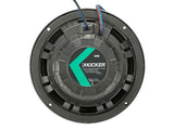 Kicker KM84L | 8" 150W RMS Marine LED Coaxial Speakers (Pair)