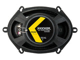 Kicker DSC6804 | 6"x8" 2-Way Coaxial Speakers 4-Ohm (Pair) Kicker