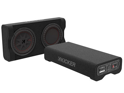 Kicker Powered Down-Firing 12" Enclosure Upgrade | '07-'18 JK Wrangler/ '18- Current JL Wrangler