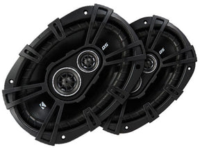 Kicker DSC69304 | 6"x9" 3-Way Coaxial Speakers 4-Ohm (Pair) Kicker