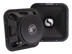 Kicker 49ST9MR4 | 9" 300W RMS Square Midrange Speakers (Pair) Kicker