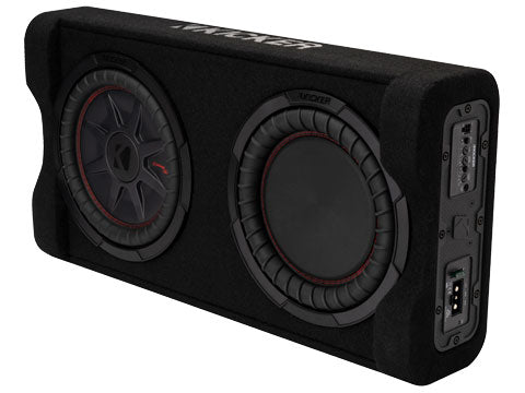 Kicker Powered Down-Firing 10" Enclosure Upgrade | '07-'18 JK Wrangler/ '18-'26 JL Wrangler