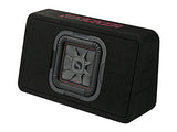 Kicker 46TL7T122 Sealed Enclosure w/ Single L7T Series 12" Shallow Subwoofer Kicker
