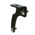JK JEEP ALUMINUM HEAVY DUTY HINGED SPARE TIRE CB ANTENNA OR FLAG MOUNT. TekShack