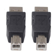 USB Male USB Type B Male Adapter TekShack