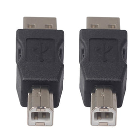 USB Male USB Type B Male Adapter TekShack