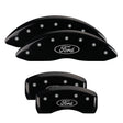 MGP 4 Caliper Covers 21-24 Chevy Trailblazer (Front and Rear Set) Red/No Engraving MGP