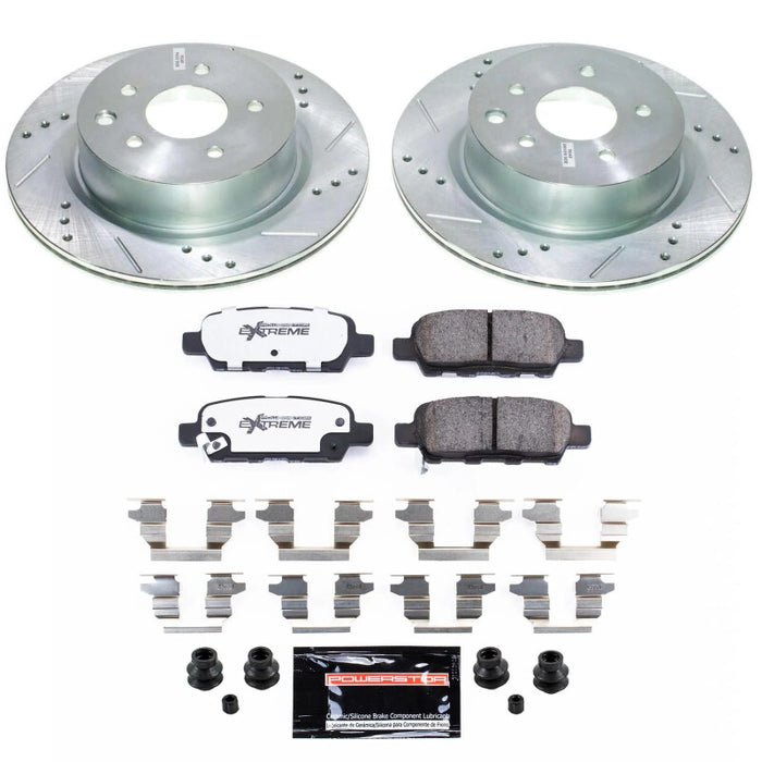 Power Stop 08-09 Infiniti EX35 Rear Z26 Street Brake Kit