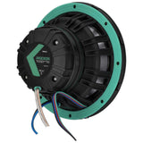 Kicker KMXL65 | 6.5" KMXL Horn RGB-LED Marine Coaxial Speakers 4-Ohm (Pair) Kicker