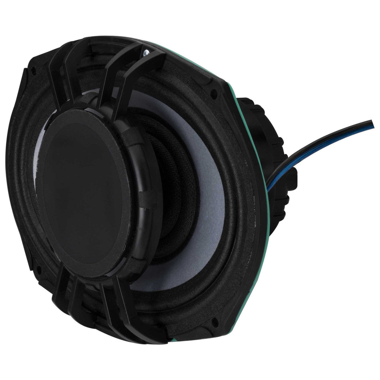 Kicker KMXL69 | 6"x9" KMXL Horn RGB LED Marine Coaxial Speakers 4-Ohm (Pair) Kicker