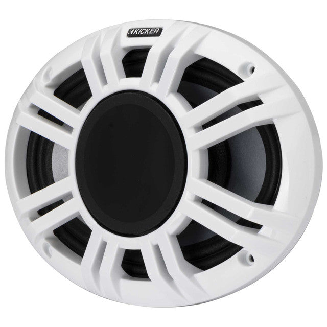 Kicker KMXL69 | 6"x9" KMXL Horn RGB LED Marine Coaxial Speakers 4-Ohm (Pair) Kicker