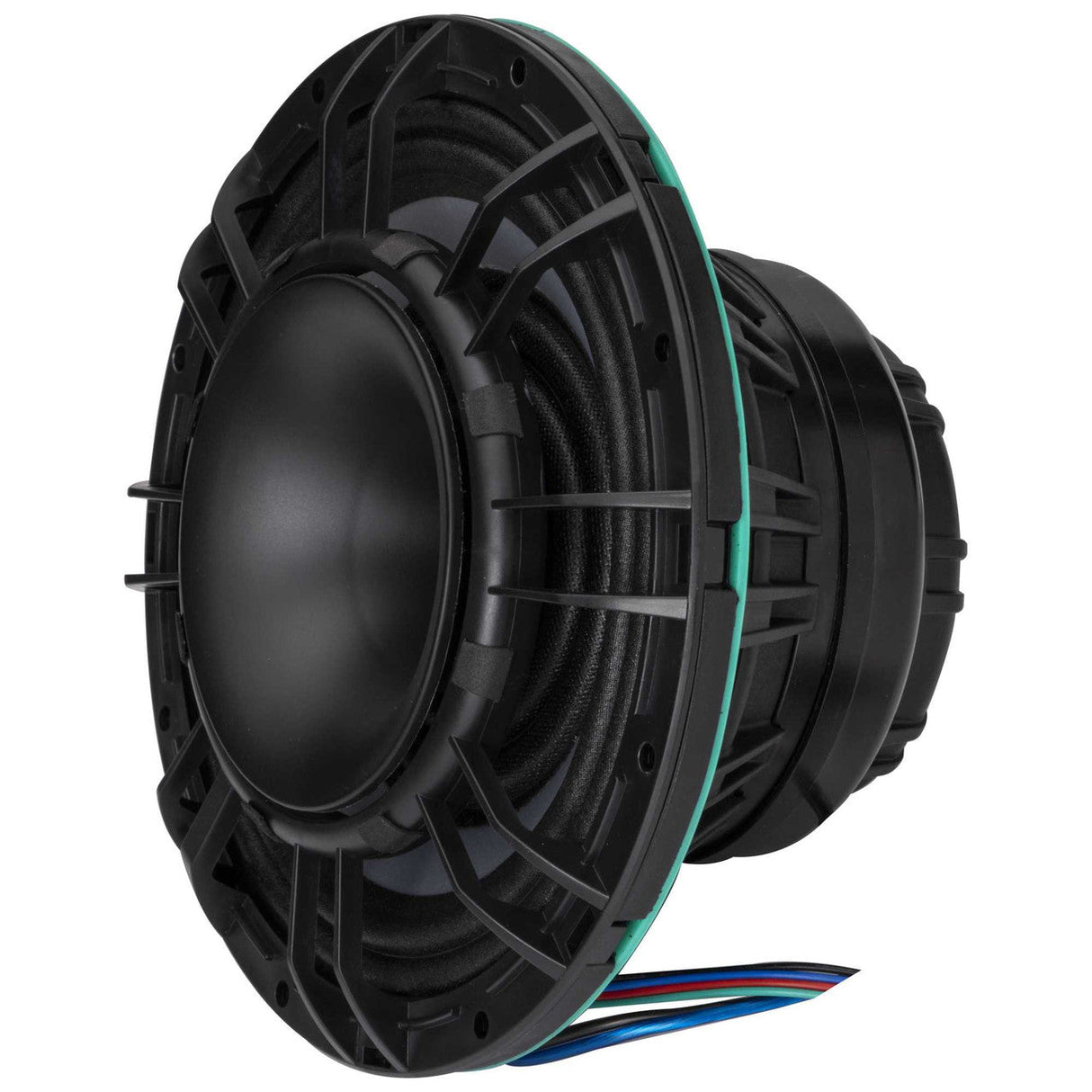 Kicker KMXL8 | 8" KMXL Horn RGB LED Marine Coaxial Speakers 4-Ohm (Pair) Kicker
