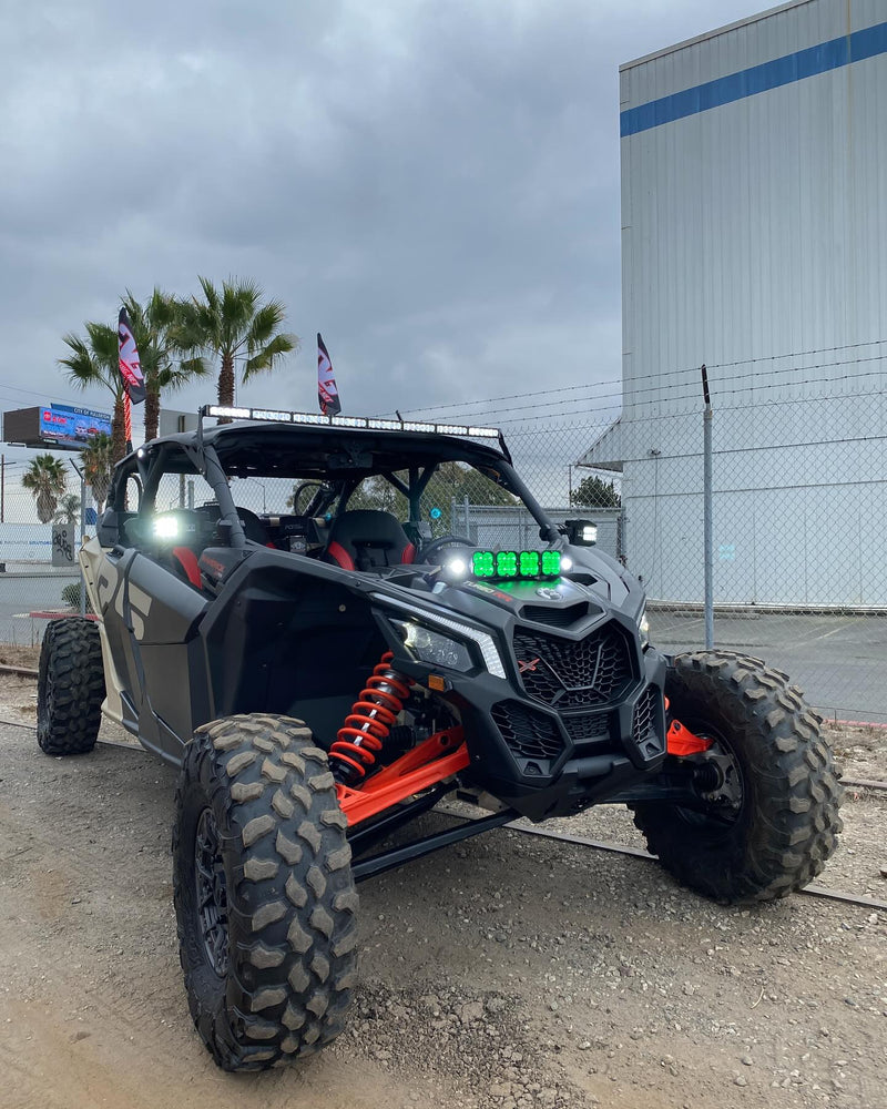 Can-Am X3 Universal Shock Tower Bracket for LED Pods or LED Light Bar Made In USA