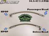 CNC Fab 7.3L Powerstroke HPOP Line Kit - 1994-1997 Ford F-Series CNCFAB