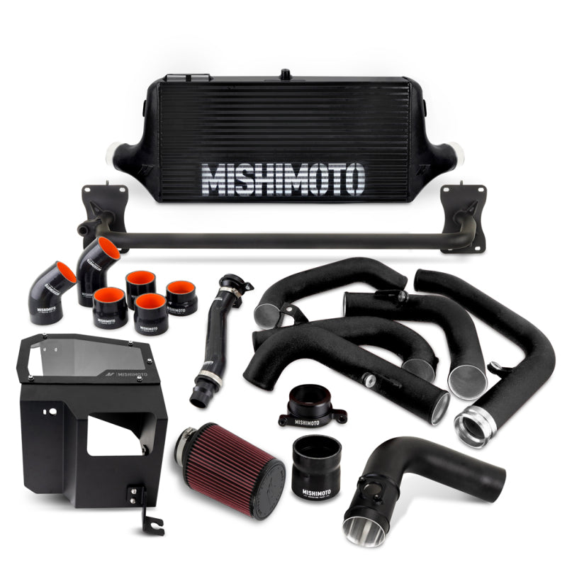 Kit refroidisseur intermédiaire Mishimoto 2022+ WRX avec tuyaux d'admission BK Core MWBK