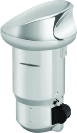 Bouton de trappe à carburant à dégagement rapide Kuryakyn Chrome