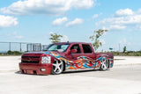 2007-2013 Silverado Sierra Rear Airbag Suspension Kit For Big Lip Billet Wheels 3 Link Wishbone Kit