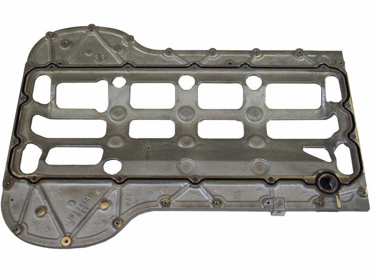 4C3Z6675AA OE Upper Engine Oil Pan, 2003-2007 Ford 6.0L Powerstroke Ford OEM