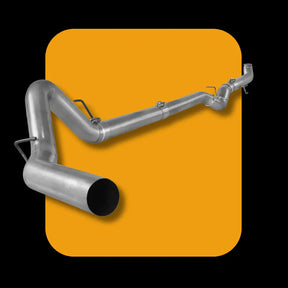 4" Downpipe-Back Full Exhaust Delete | GM/Chevy 6.6L Duramax 2001-2016 thedieseldudes