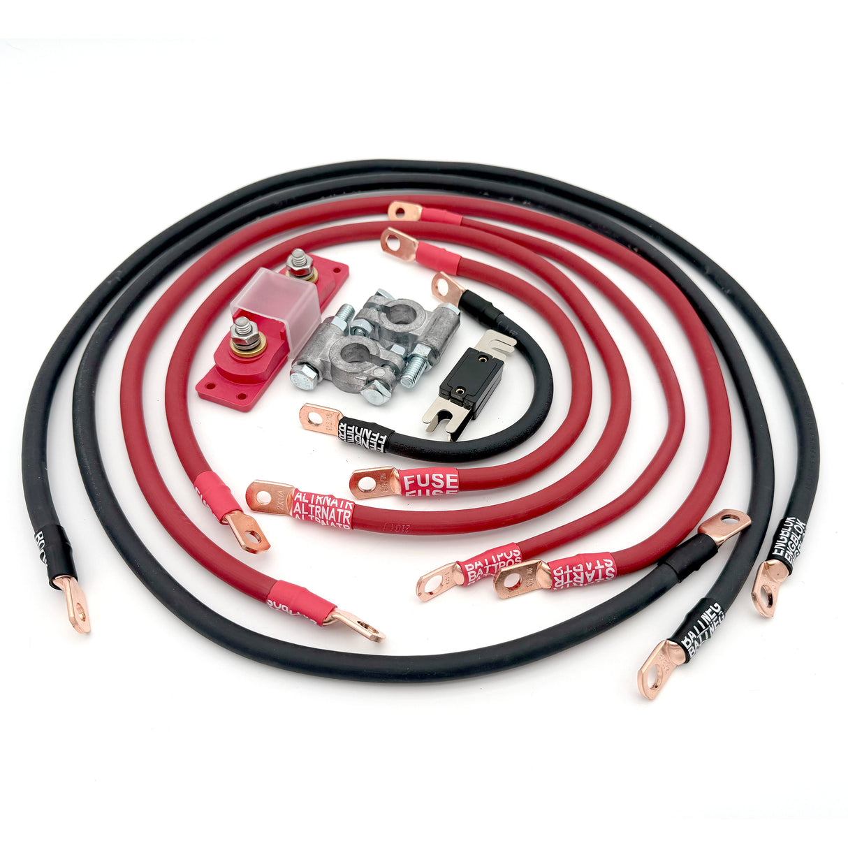 Toyota 4Runner Big 7 Battery Cables Kit (Gen 4 - 2003-2009)