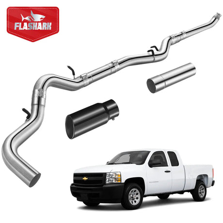 4"/5" 2007.5-2010 LMM 6.6L Duramax DPF Delete Race Pipe
