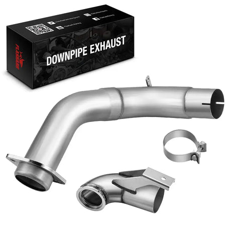 4" Turbo Downpipe Exhaust For 2015-2019 Ford 6.7L Powerstroke F250 F350 F450 F550