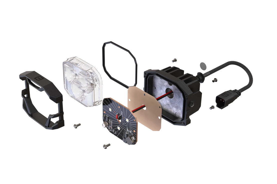 Morimoto 4Banger A-Pillar System | '07-'18 JK Wrangler