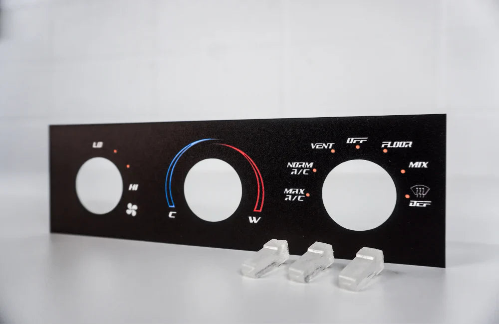 92-96 Cluster Faceplate Kit - XLT Sport - Gas Chinook Auto