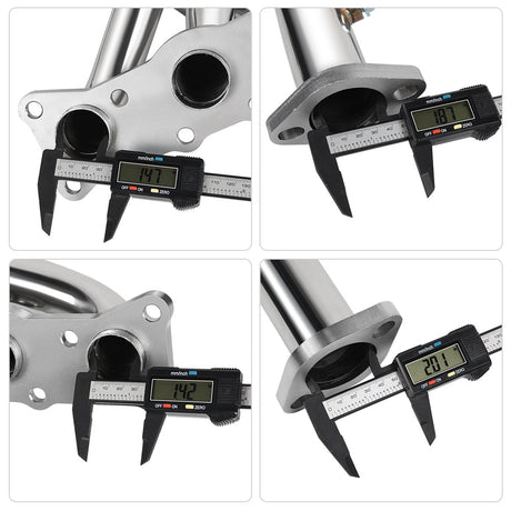 Long Tube Headers for 2006-2013 BMW N52 E90/E91/E92/E93/E82 128i/325i/325xi/328i/328xi/330i/330xi Flashark