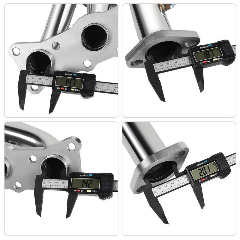 Long Tube Headers for 2006-2013 BMW N52 E90/E91/E92/E93/E82 128i/325i/325xi/328i/328xi/330i/330xi Flashark