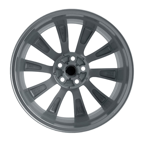 19x8.5" 5x114.3mm Silver Tesla Style Wheels For Model Y S 3