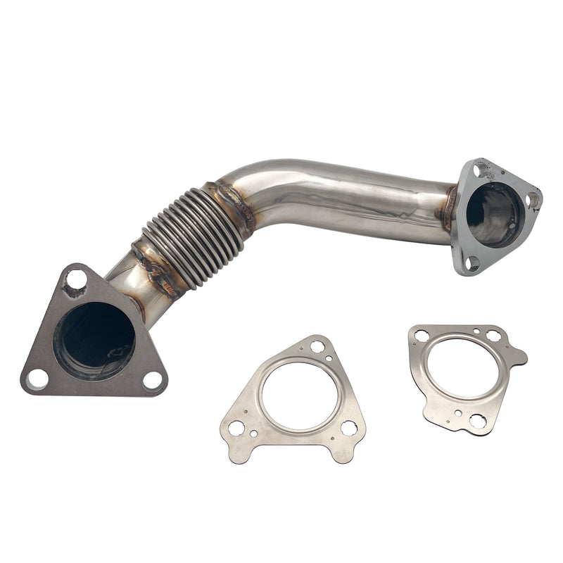 TruckTok 2006-2007.5 6.6L Chevy Duramax Passenger Up-Pipe & EGR Delete Kit w/Intake