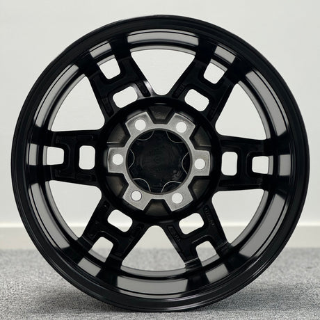 Toyota TRD Style Wheels 17" x 9 Matt Black Rims 1pcs