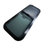 CRL Glass Slider Window w/ Clamp Ring (Driver Side) for Sprinter Van Wideout S&B