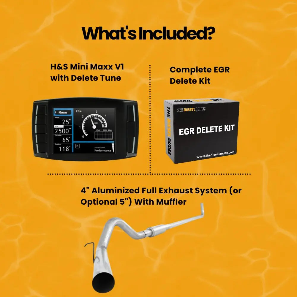 Ford Powerstroke 6.0L Full Delete Bundle | 2003-2007 thedieseldudes