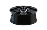 Toyota Sequoia Tacoma TRD Style wheels 22x8.5 6x139.7 Black Machine Face 1 pcs