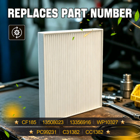 Trucktok 2020-2026 Silverado Sierra Cabin Air Filter Replaces CF185 TruckTok