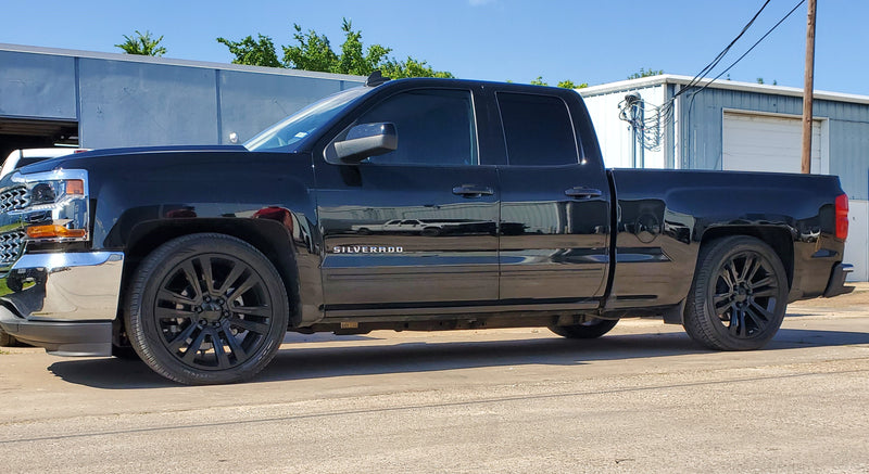 2014-2018 Silverado Sierra Adjustable Drop kit 3/5, 4/6, 4/7 2wd & 4x4 (Cast Arms Only) All Cabs