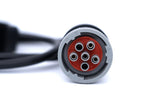 Auto Agent 3 HD Cable with 6-Pin Round Connector
