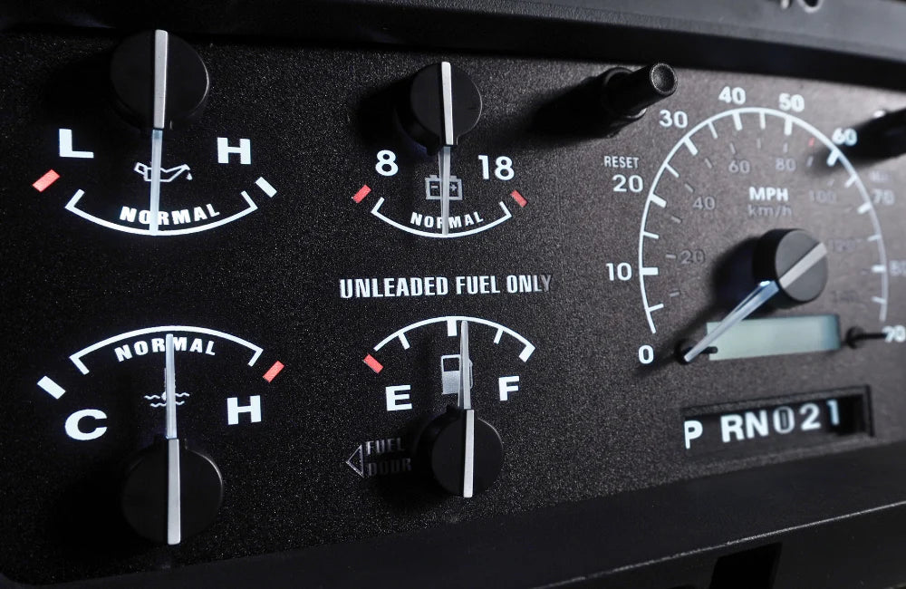 92-96 Cluster Faceplate Kit - XLT Original - Gas Chinook Auto