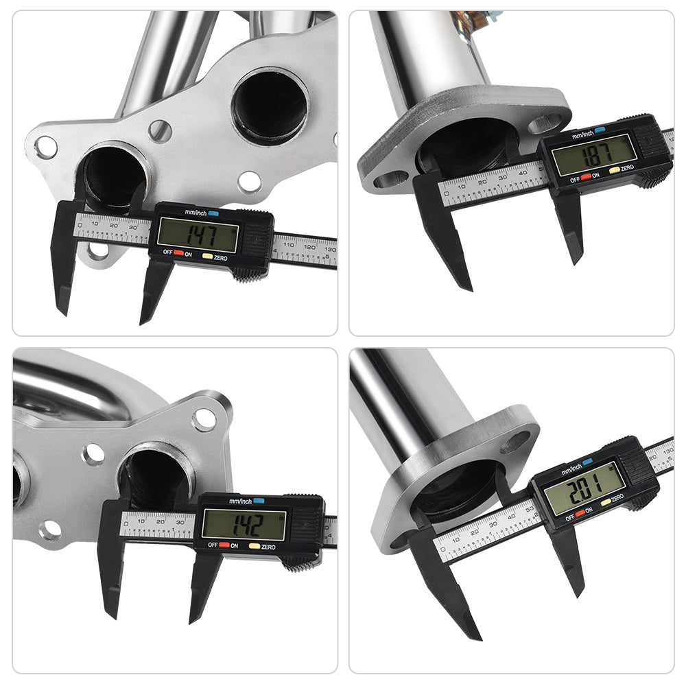 Long Tube Headers for 2006-2013 BMW N52 E90/E91/E92/E93/E82 128i/325i/325xi/328i/328xi/330i/330xi