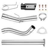 4'' DPF Back Exhaust 2011-2016 6.7L Powerstroke Ford F250 F350 F450 Flashark