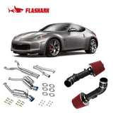 Exhaust Kit for Nissan 370Z 2009–2017 – Header, Catback, Y-Pipe, Test Pipes, Cold Air Intake