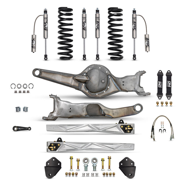 Desolate Motorsports Front 4" Mid Travel Lift Kit  (Bolt-on) - 1980-1996 Ford F150/Bronco Desolate Motorsports