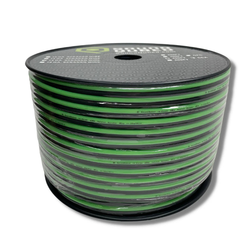 SOUNDQUBED Speaker Wire CCA 14ga 400FT